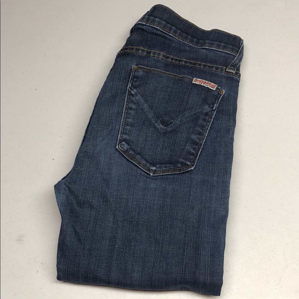 HUDSON MID-RISE SKINNY JEANS 27x28 ⭐️